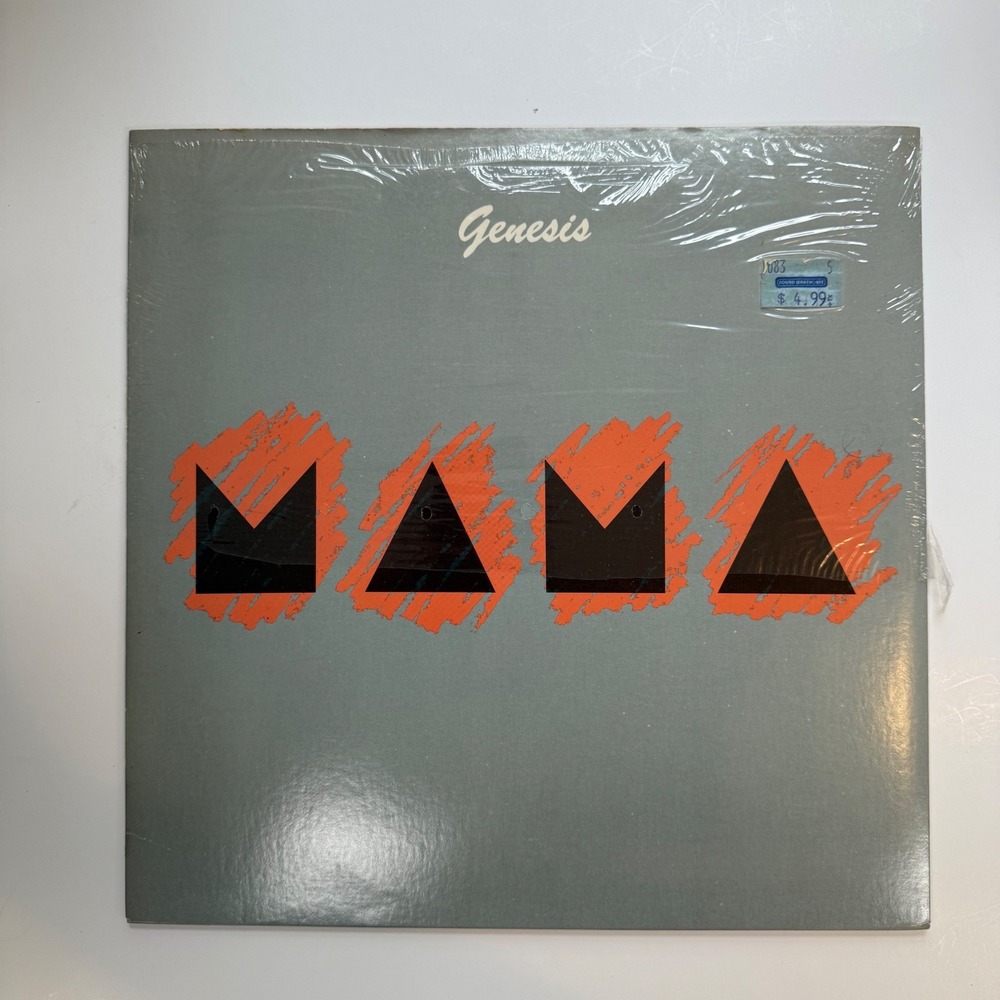 Genesis Mama 12 Inch Vinyl Single 0-86982 Rock Grey 80s Progressive Art Rock